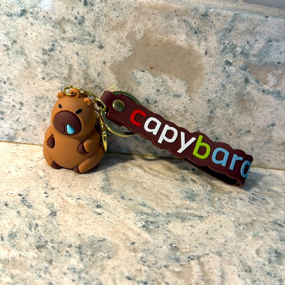 CAPYBARA KEYCHAIN NEW